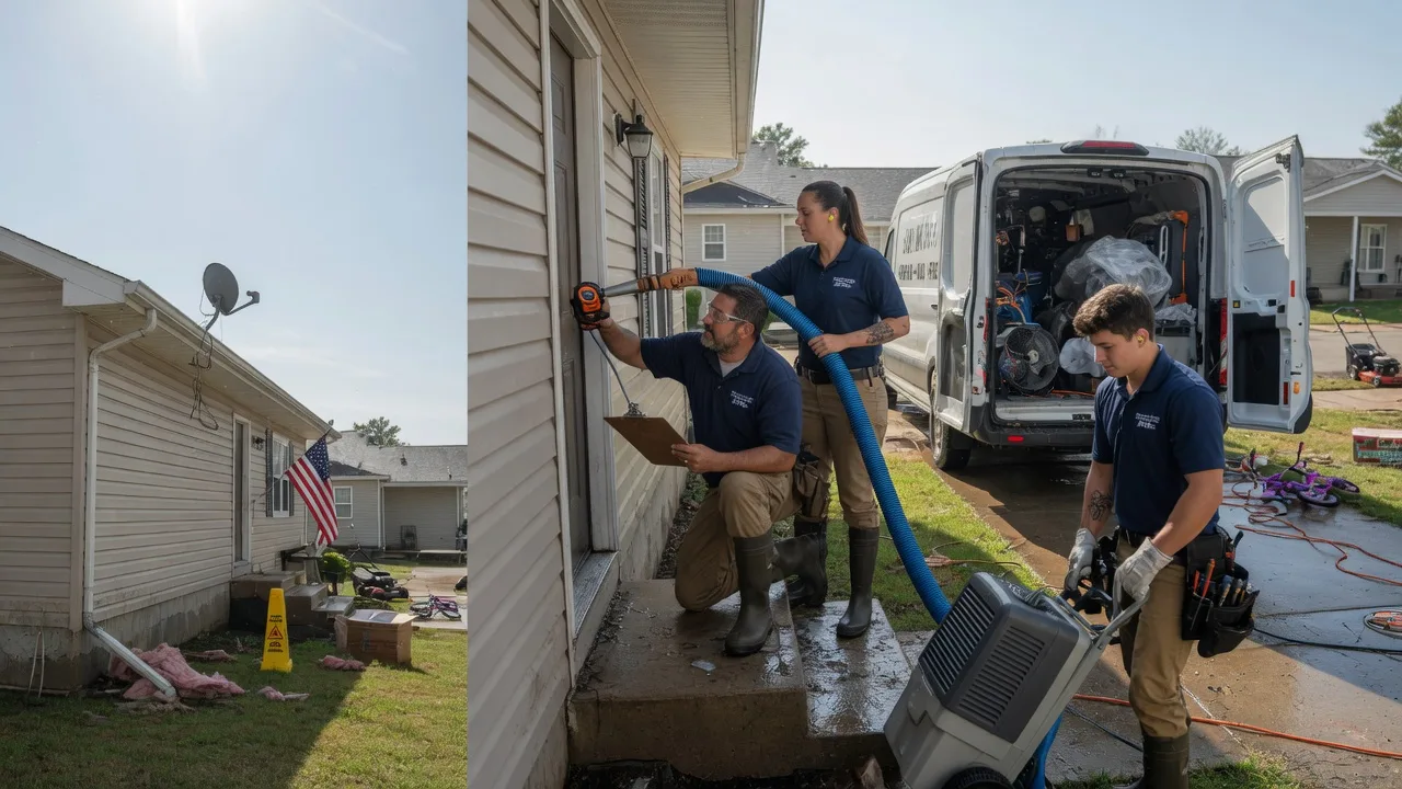 Ceiling Water Damage Restoration in Humboldt, NE near me